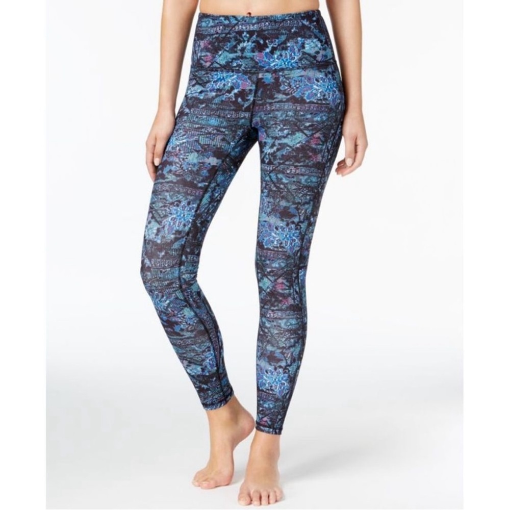 Gaiam Om Kylie Printed Leggings Size Medium